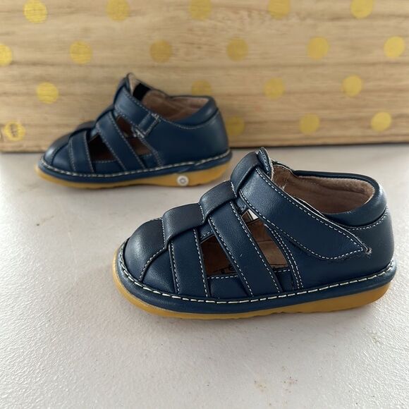 Alligator Squeaker Sandals Little Mae’s Boutique Sz 3‎ - Picture 6 of 9